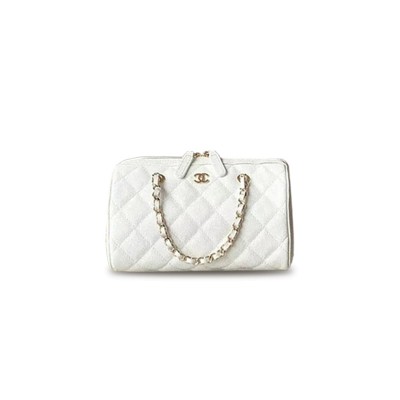 CHANEL BOSTON BOWLING BAG (18.5*11.5*11cm) 